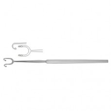 Fomon Alar Hook Button Ended Stainless Steel, 16 cm - 6 1/4" Fomon Alar Hook Button Ended Stainless Steel, 16 cm - 6 1/4"